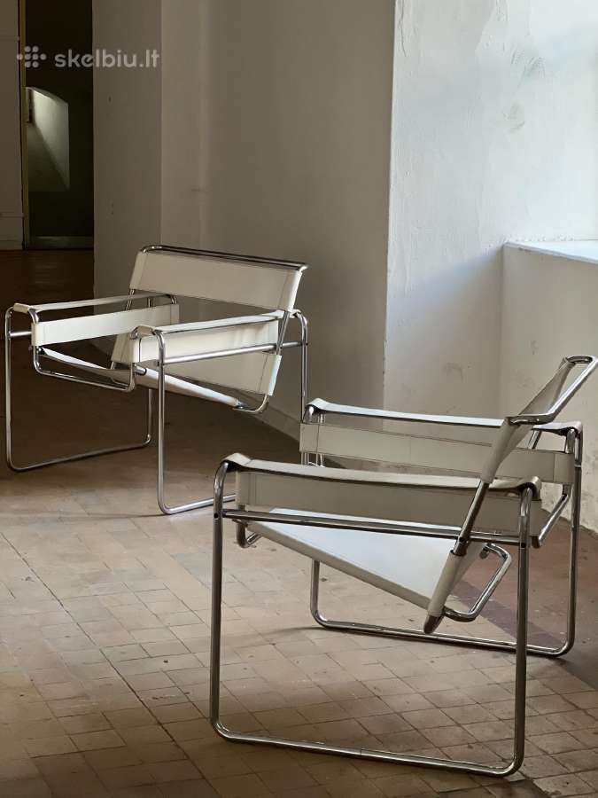 Vintažinė Marcel Breuer Wassily kėdė / krėslas