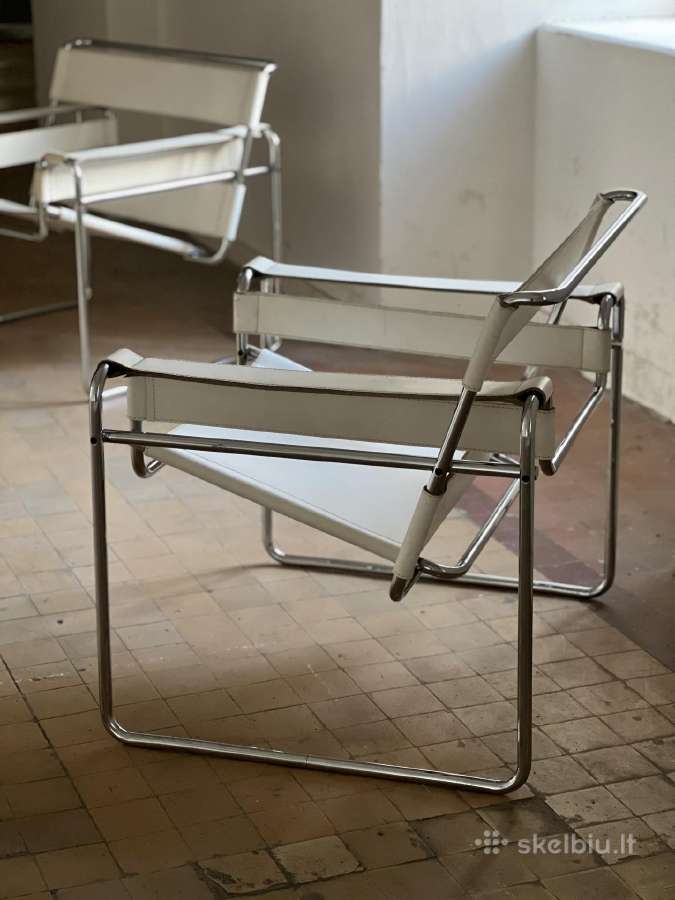 Vintažinė Marcel Breuer Wassily kėdė / krėslas - nuotraukos Nr. 2