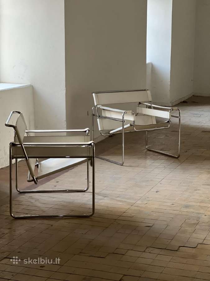 Vintažinė Marcel Breuer Wassily kėdė / krėslas - nuotraukos Nr. 3