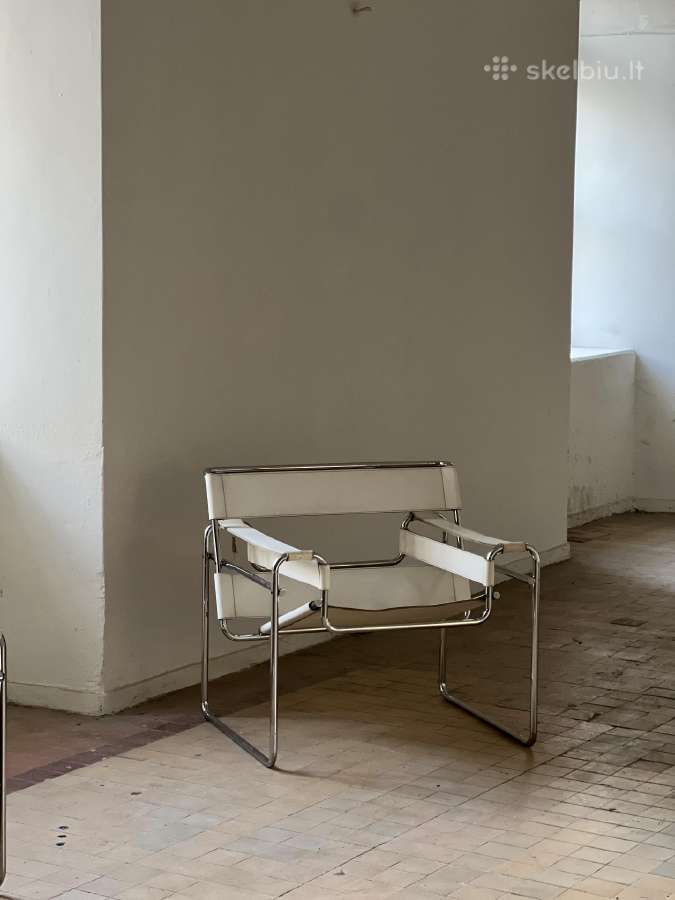 Vintažinė Marcel Breuer Wassily kėdė / krėslas - nuotraukos Nr. 4