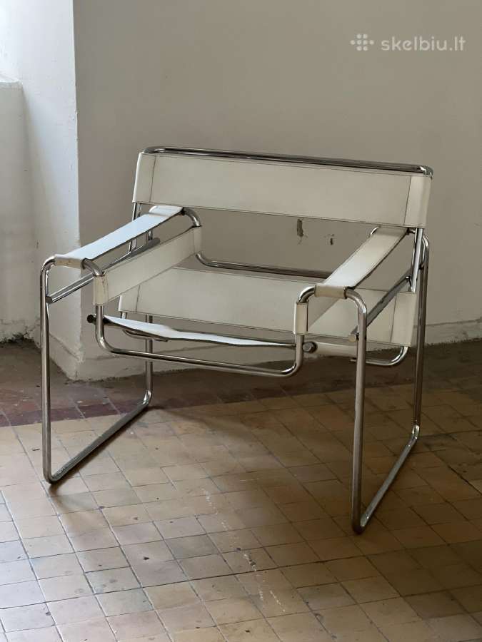 Vintažinė Marcel Breuer Wassily kėdė / krėslas - nuotraukos Nr. 6