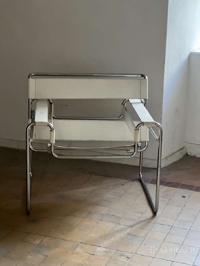 Vintažinė Marcel Breuer Wassily kėdė / krėslas - nuotraukos Nr. 7