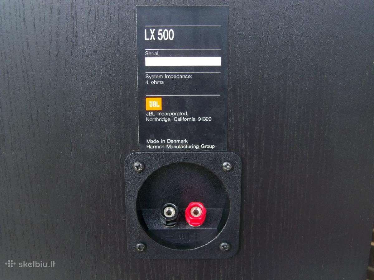 Jbl L20. Lx 800. Lx 600. Lx 500. Kontrol 5. - nuotraukos Nr. 27