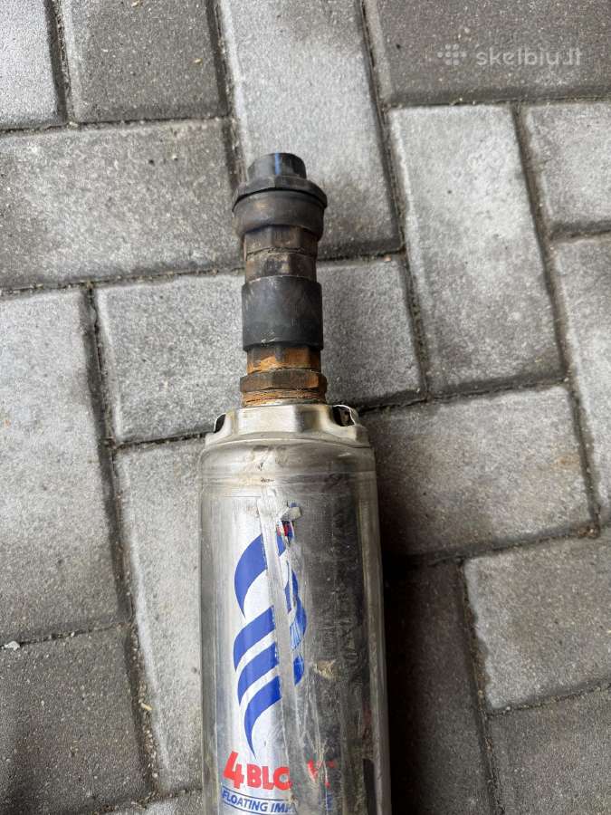 Giluminis siurblys gręžiniams Pedrollo 4block m2/9 - nuotraukos Nr. 3