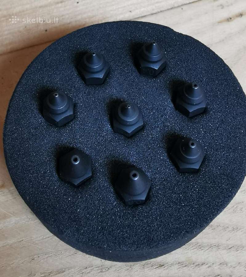 3D Creality purkštukai High-end Hardened Steel