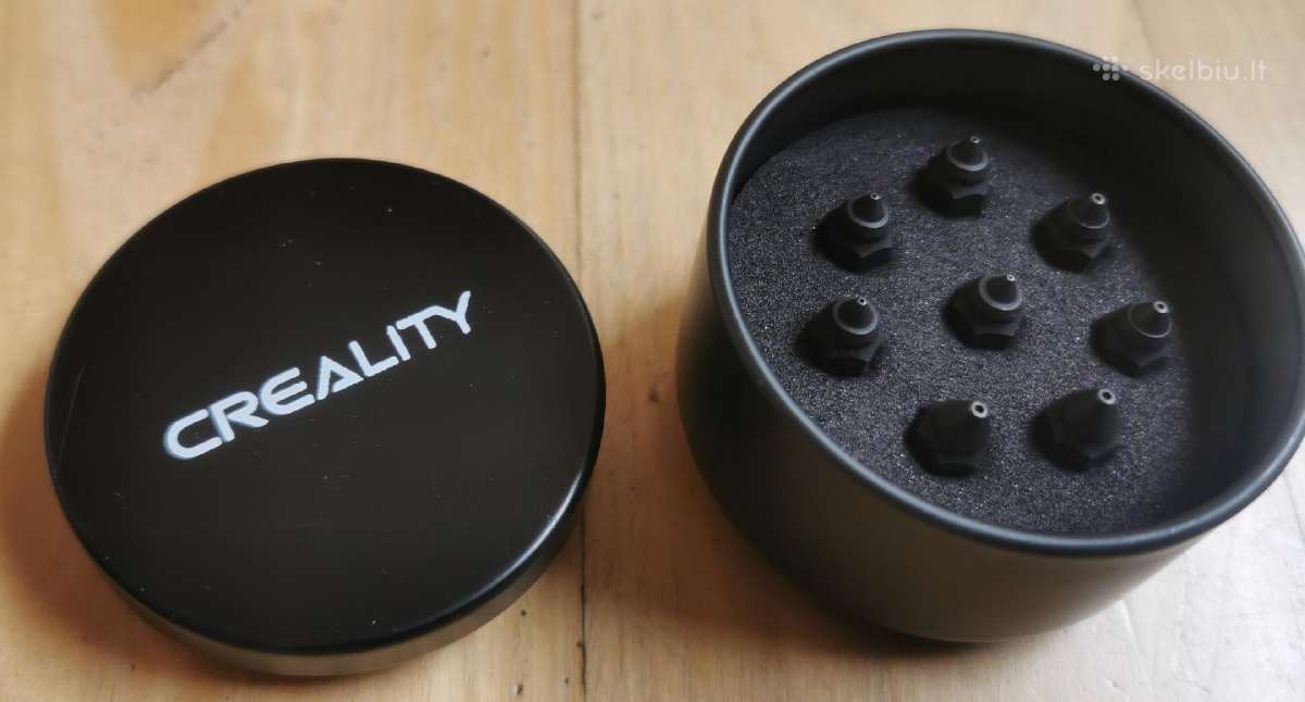 3D Creality purkštukai High-end Hardened Steel - nuotraukos Nr. 2