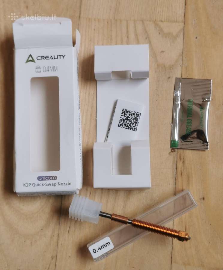 Creality 3D Unicorn Quick-swap Nozzle 0.4mm*1 - nuotraukos Nr. 3