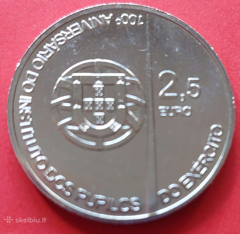 Portugalija 2011m. 2.50 € “"pupils of Army" “ Unc - nuotraukos Nr. 2