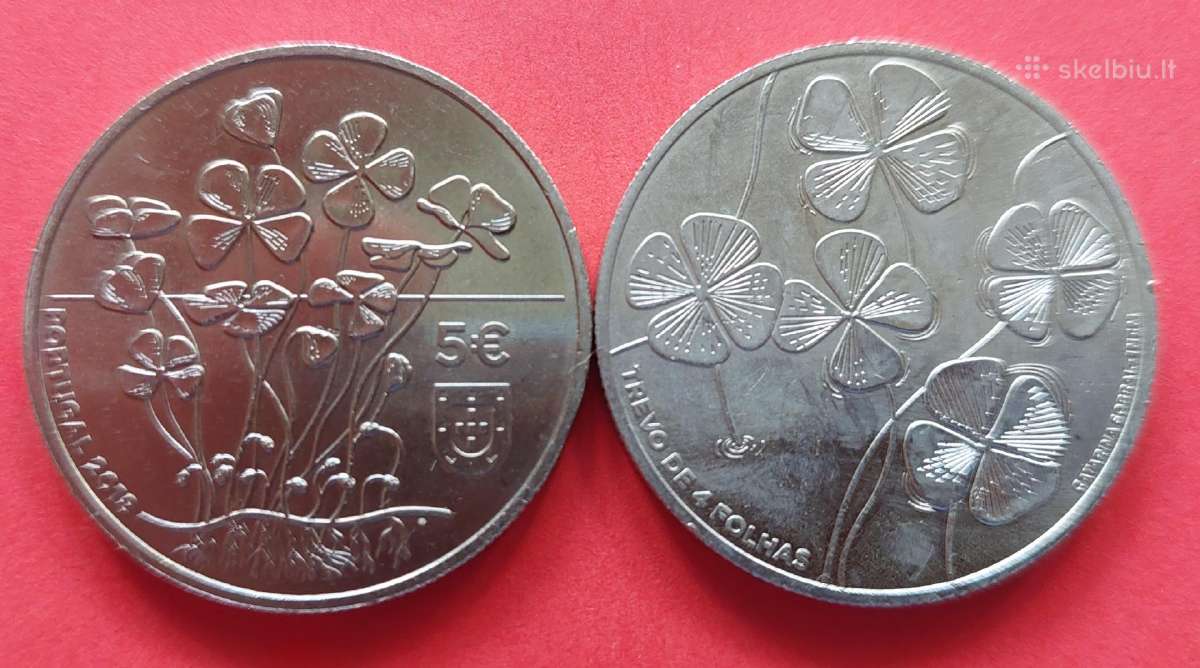 Portugalija 2018m. 5 € “gėlės“ Unc