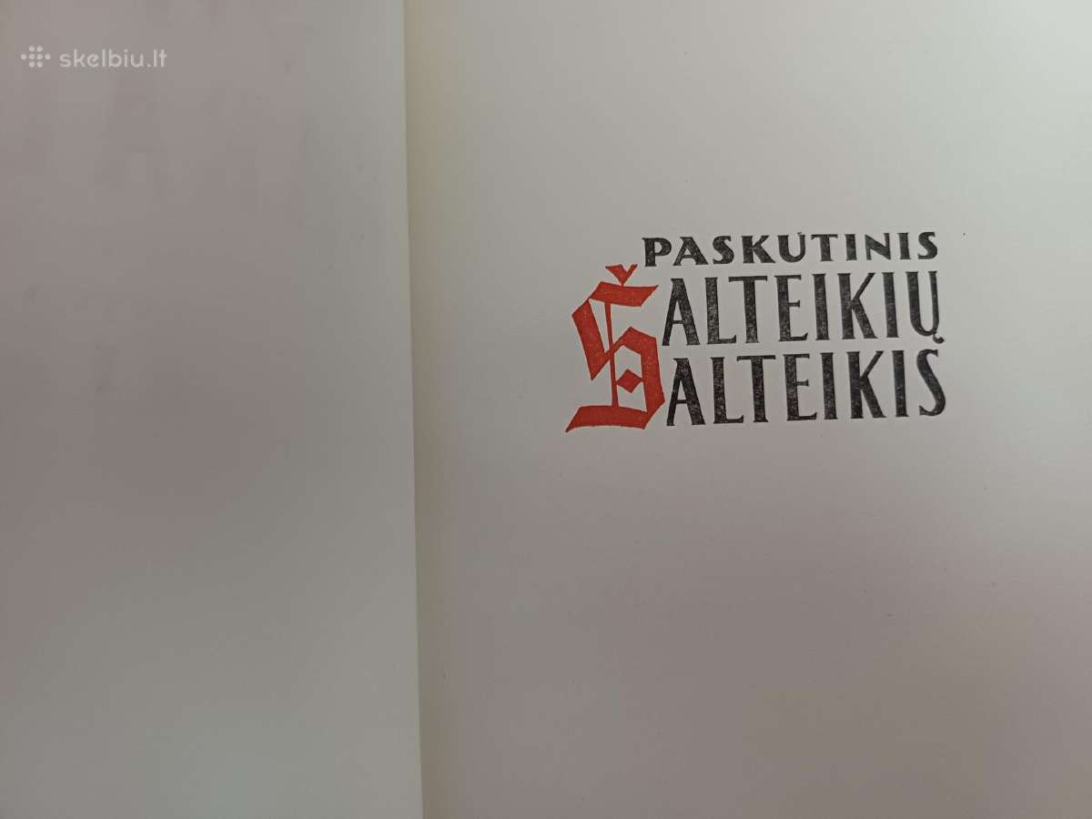 Parduodu 1,2d,knygu,vilius Karalius,1956m - nuotraukos Nr. 2
