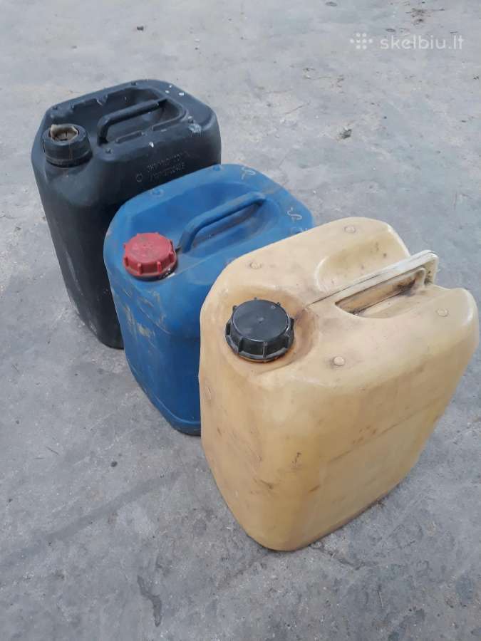 Plastikinės talpyklos