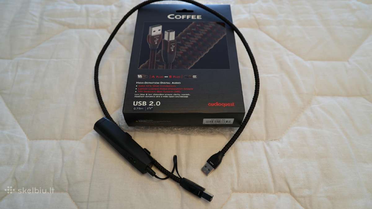 Audioquest Coffee Usb (a-b) kabelis