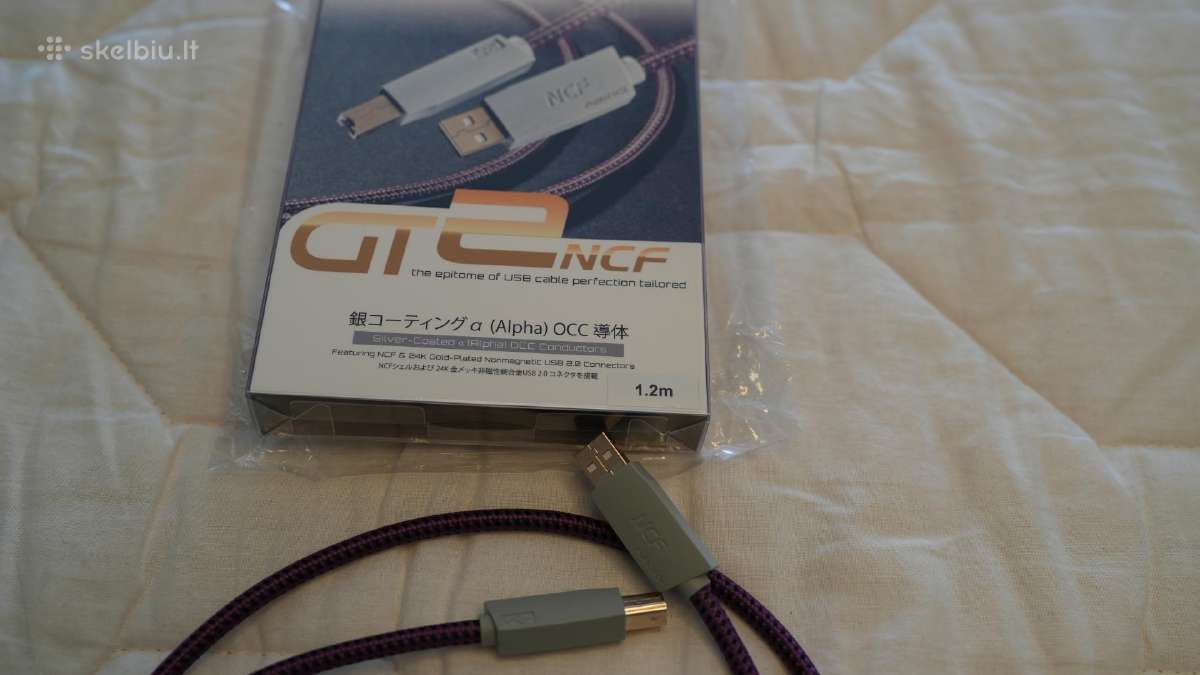 Furutech Gt2 Ncf Usb-a-b Cablelis 1.2m - nuotraukos Nr. 2
