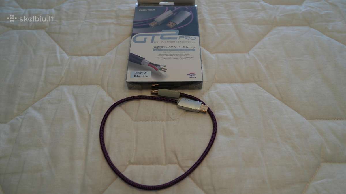 Furutech Gt2pro Usb 2.0 Cabelis 0.6m ir 1.2m - nuotraukos Nr. 3