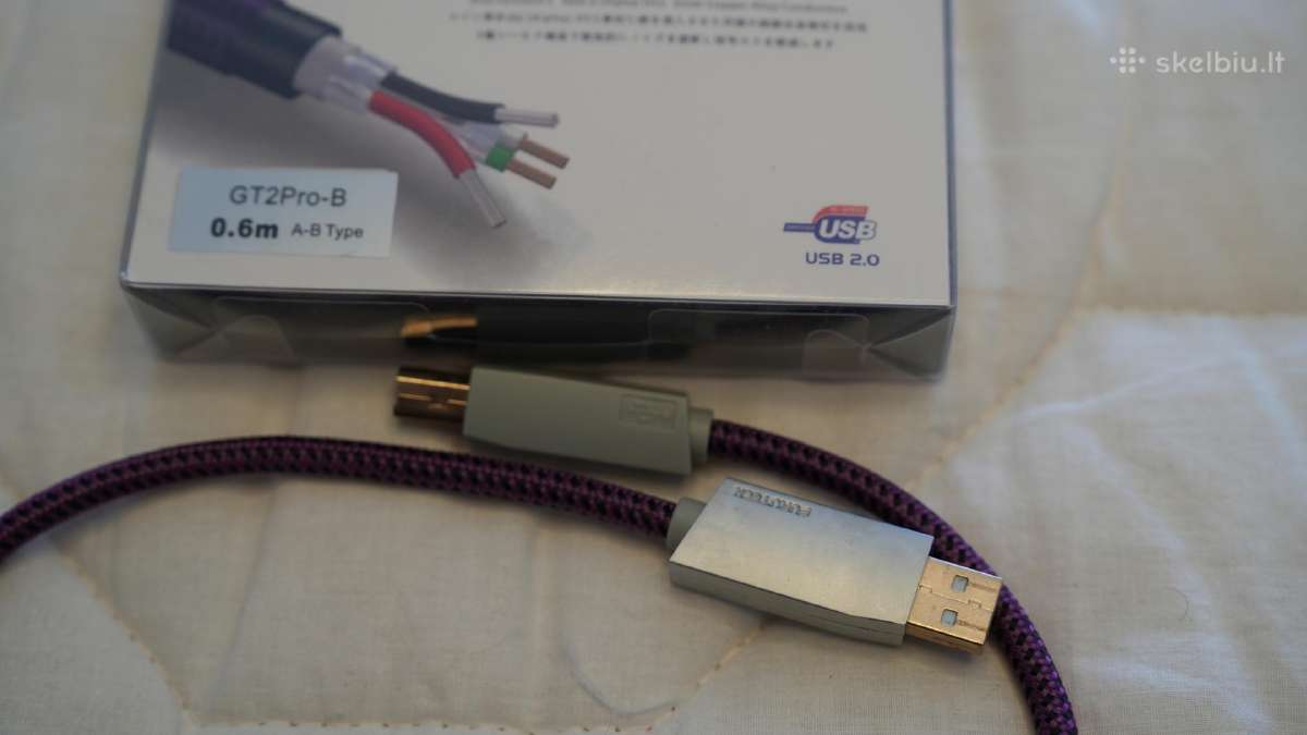 Furutech Gt2pro Usb 2.0 Cabelis 0.6m ir 1.2m - nuotraukos Nr. 4