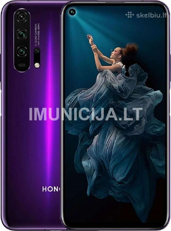 Honor 20 6/128gb + 3 mėn. garantija