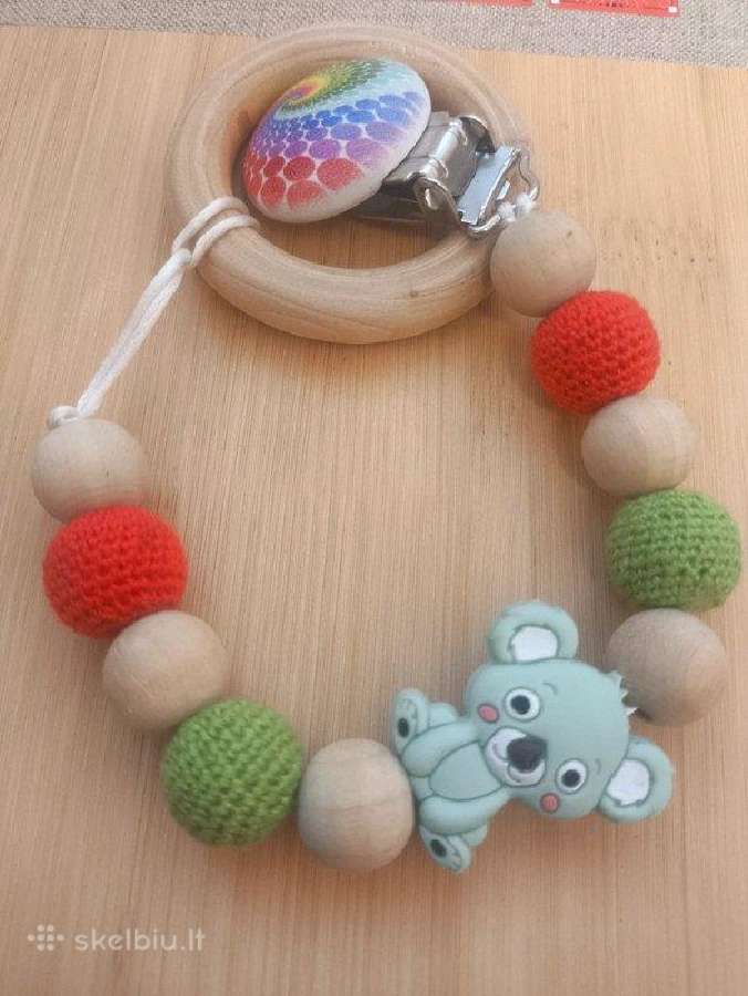 Čiulptuko laikiklis kūdikiui, naujagimio dovana