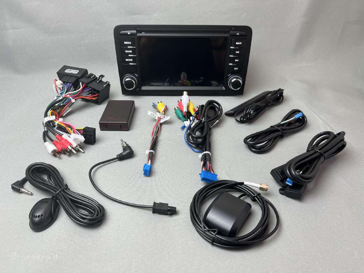 Audi A3 8p 2003 - 2012 Androidas su carplay 4+64g - nuotraukos Nr. 7