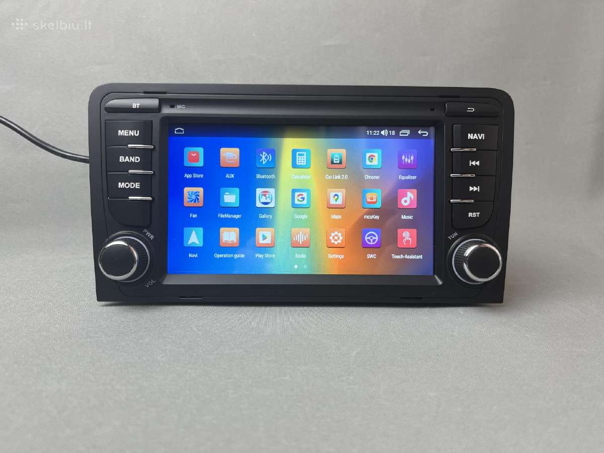 Audi A3 8p 2003 - 2012 Androidas su carplay 4+64g - nuotraukos Nr. 12