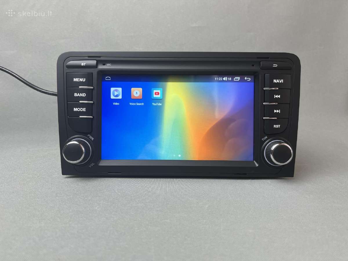 Audi A3 8p 2003 - 2012 Androidas su carplay 4+64g - nuotraukos Nr. 4