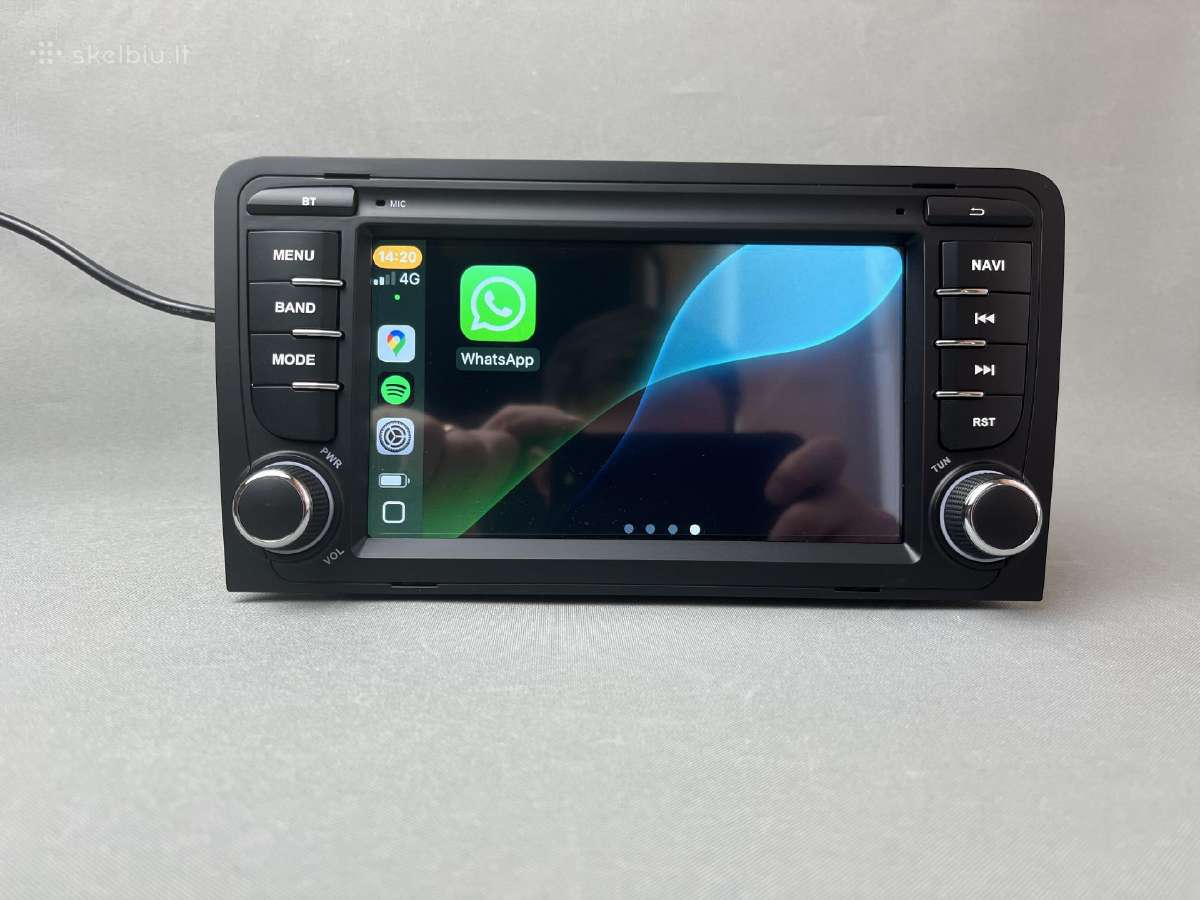 Audi A3 8p 2003 - 2012 Androidas su carplay 4+64g - nuotraukos Nr. 9
