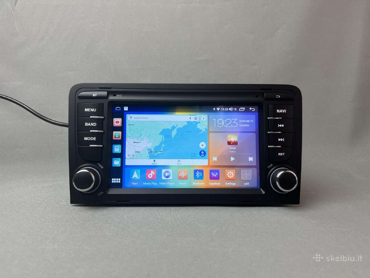 Audi A3 8p 2003 - 2012 Androidas su carplay 4+64g - nuotraukos Nr. 10