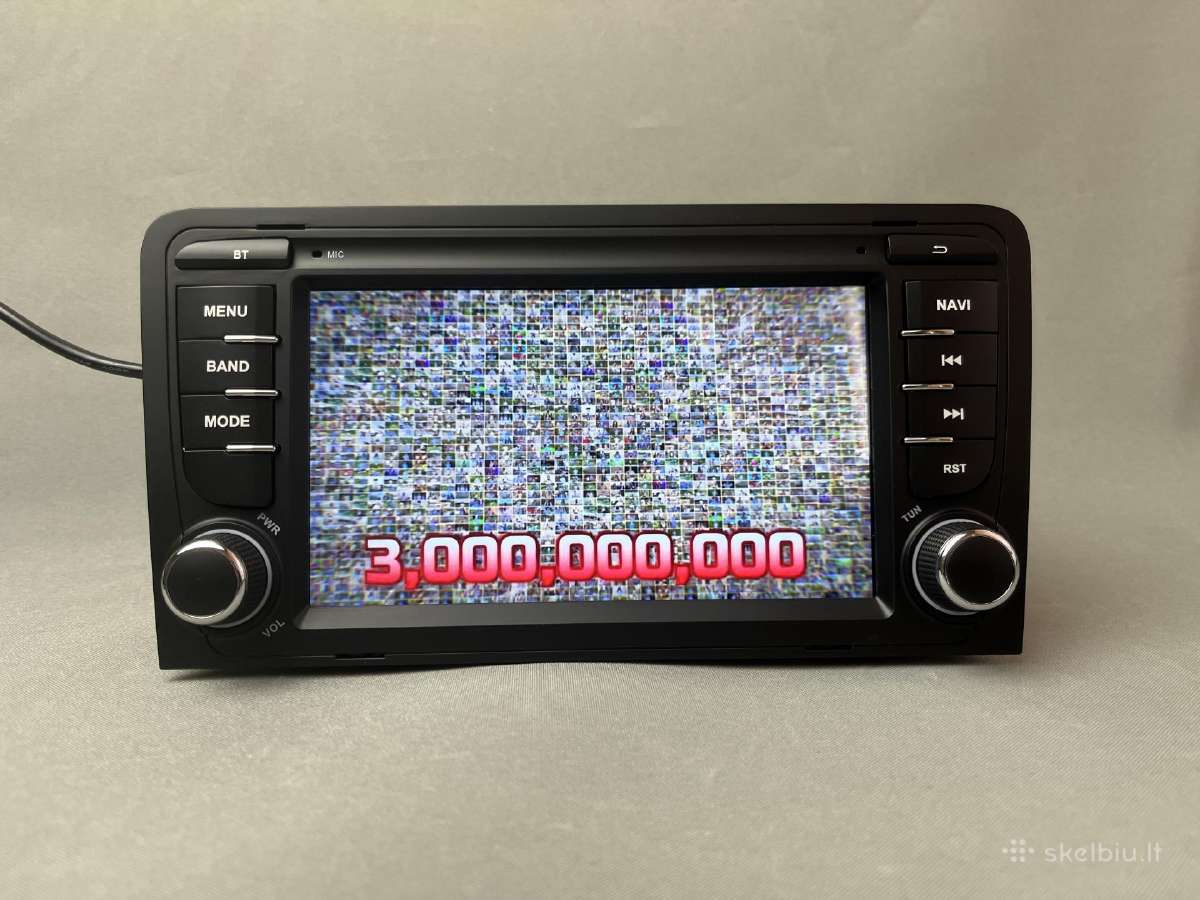 Audi A3 8p 2003 - 2012 Androidas su carplay 4+64g - nuotraukos Nr. 6