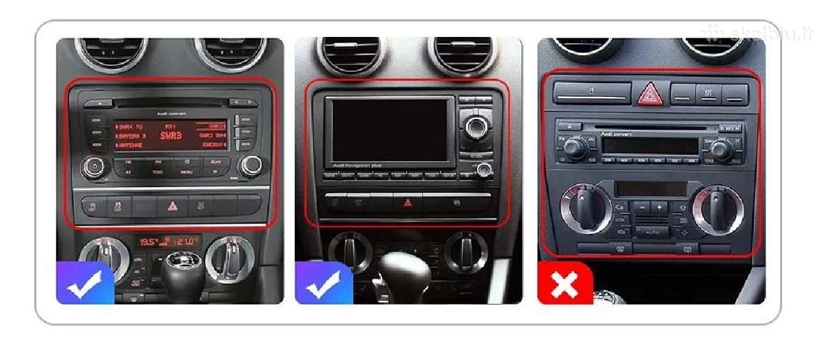 Audi A3 8p 2003 - 2012 Androidas su carplay 4+64g - nuotraukos Nr. 3