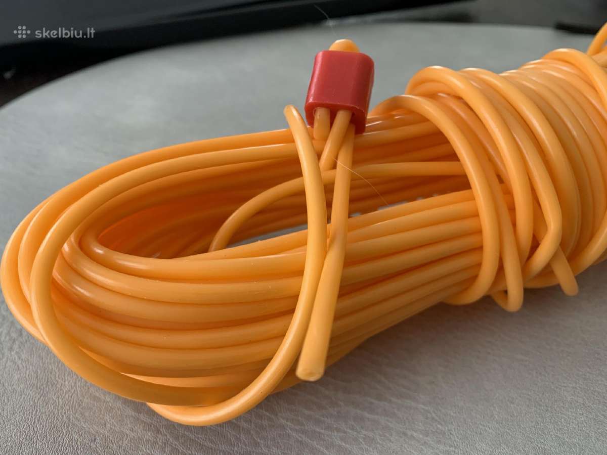 Plastikinė oranžinė virvė 15m, skalbiniams ar pan. - nuotraukos Nr. 2