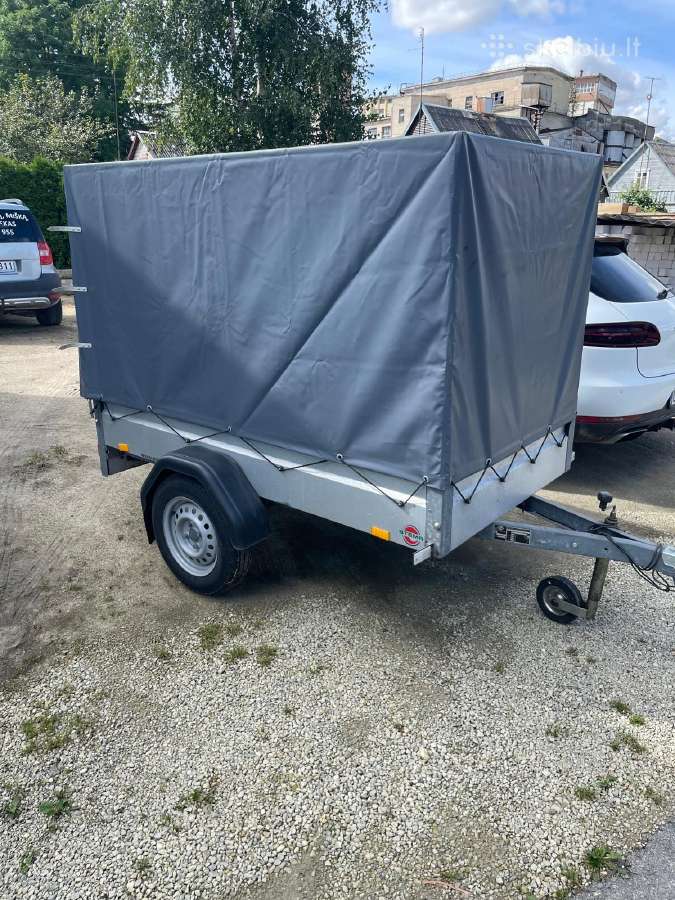 Parduodama priekaba Stema 750 kg. - nuotraukos Nr. 3