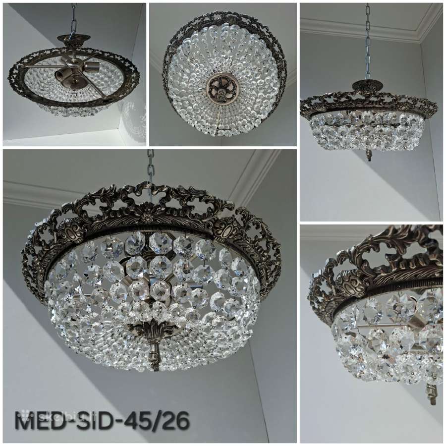 Krištolinis šviestuvas šviestuvai. Med/kasp/gel - nuotraukos Nr. 14