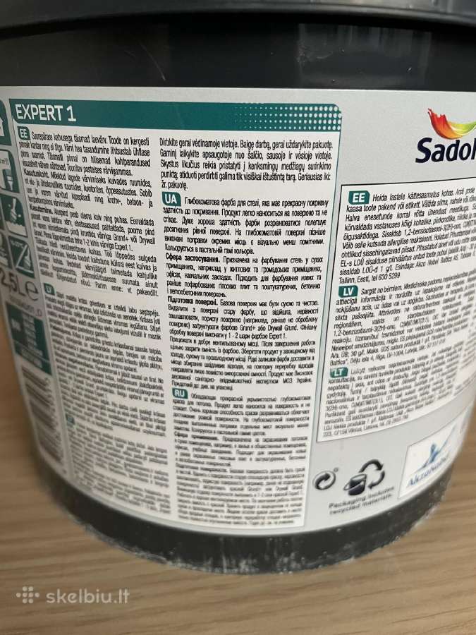 Sadolin professional expert 1 totally matt - nuotraukos Nr. 10