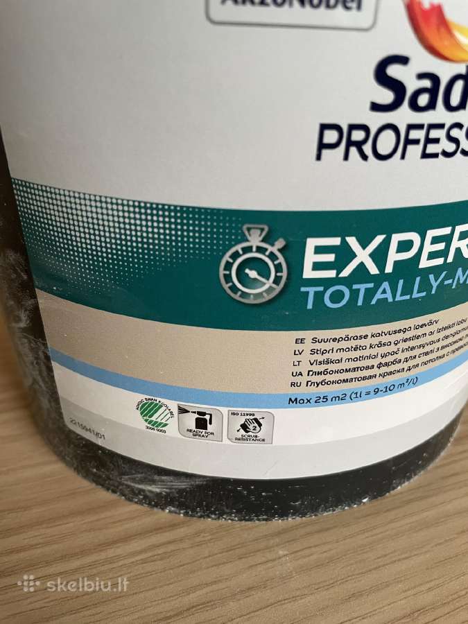 Sadolin professional expert 1 totally matt - nuotraukos Nr. 13