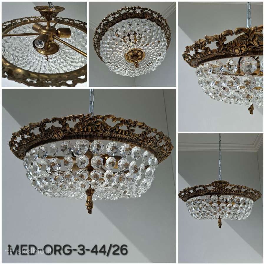 Krištolinis šviestuvas šviestuvai. Med/kasp/gel - nuotraukos Nr. 17