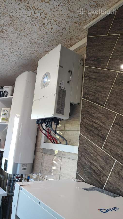 Saulės elektrinės Saulės moduliai Inverteriai - nuotraukos Nr. 9