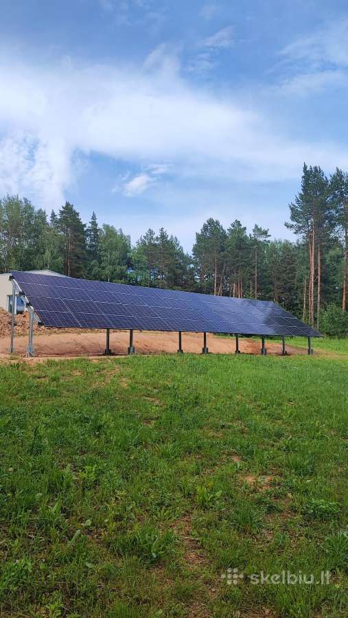 Saulės elektrinių montavimas ir įranga vietoje - nuotraukos Nr. 8