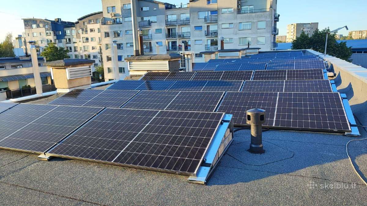 Saulės elektrinių montavimas ir įranga vietoje - nuotraukos Nr. 9