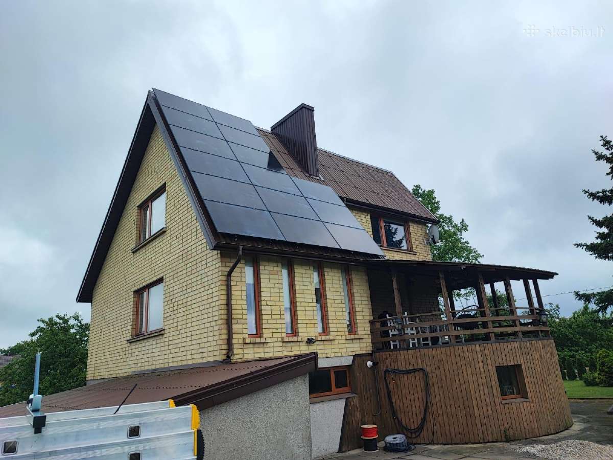Saulės elektrinių montavimas ir įranga vietoje - nuotraukos Nr. 11