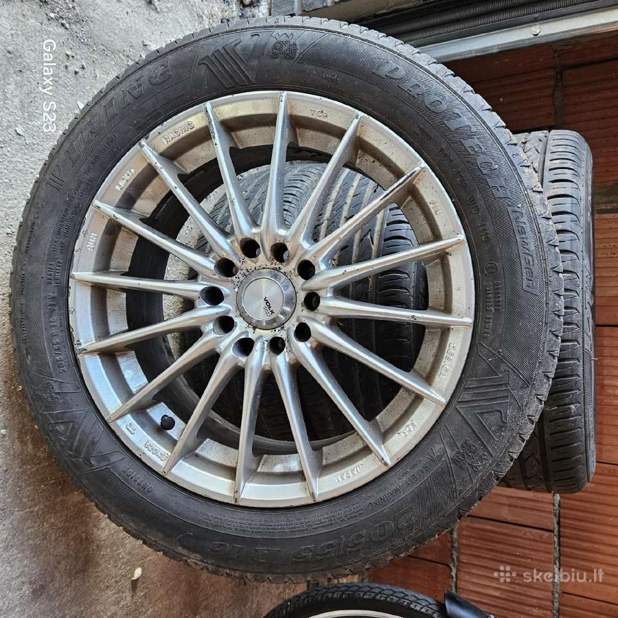 R 16 Ratlankiai su padangomis