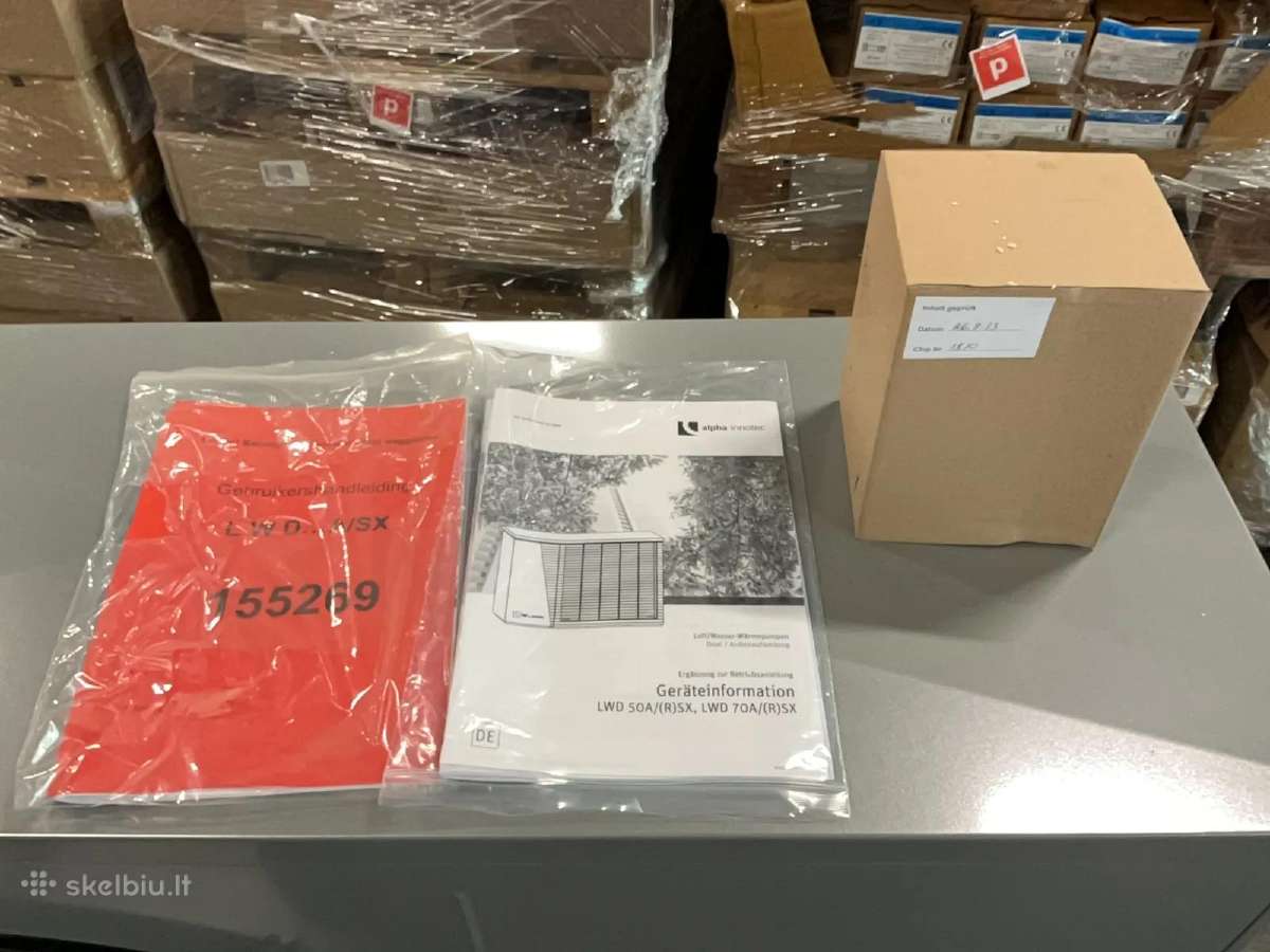 Alpha Innotec Lwd 50a-hmd 1 7,1kw, be boilerio - nuotraukos Nr. 10