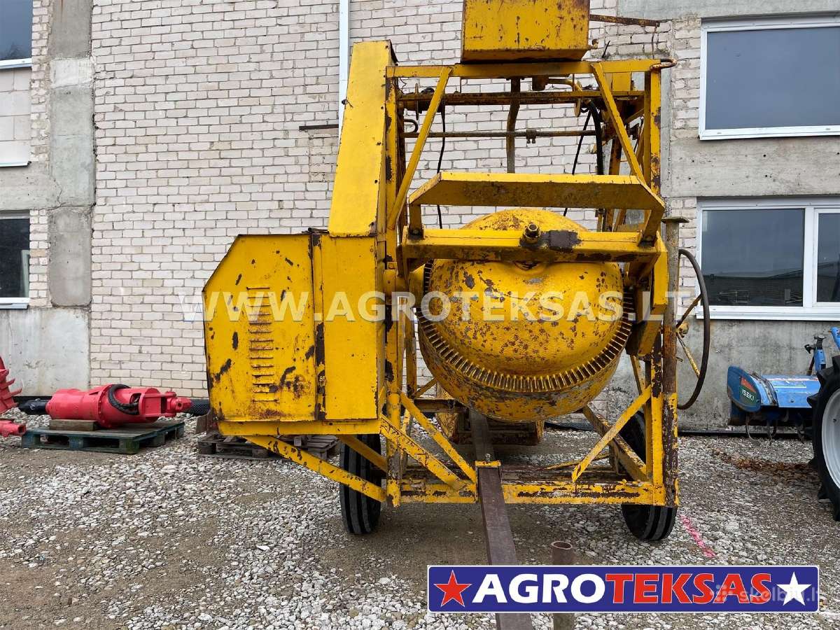 Betono maišyklė Atlas 441 su Lombardini varikliu - nuotraukos Nr. 6