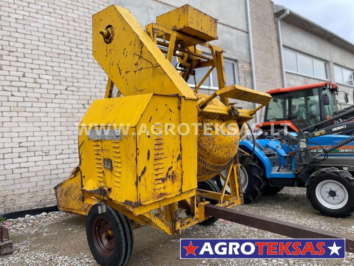 Betono maišyklė Atlas 441 su Lombardini varikliu - nuotraukos Nr. 8