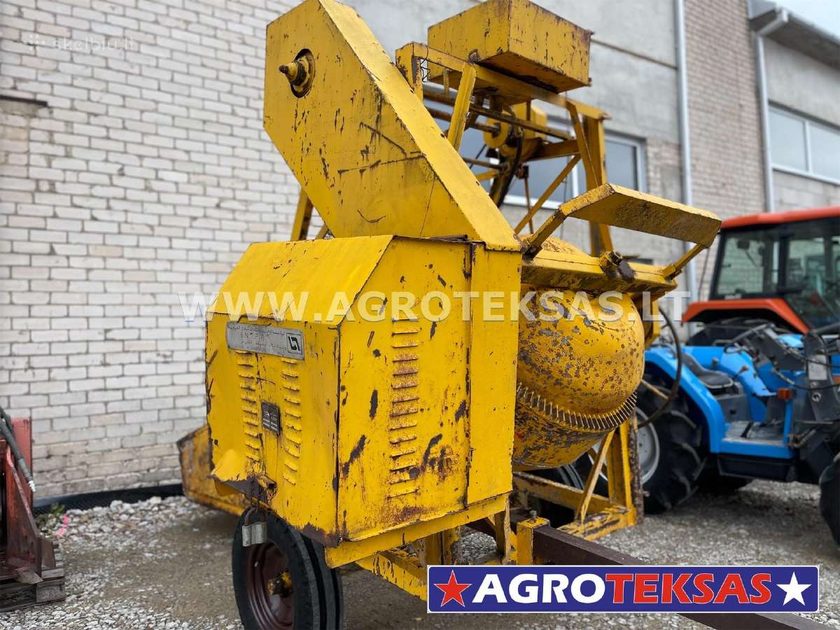 Betono maišyklė Atlas 441 su Lombardini varikliu - nuotraukos Nr. 9