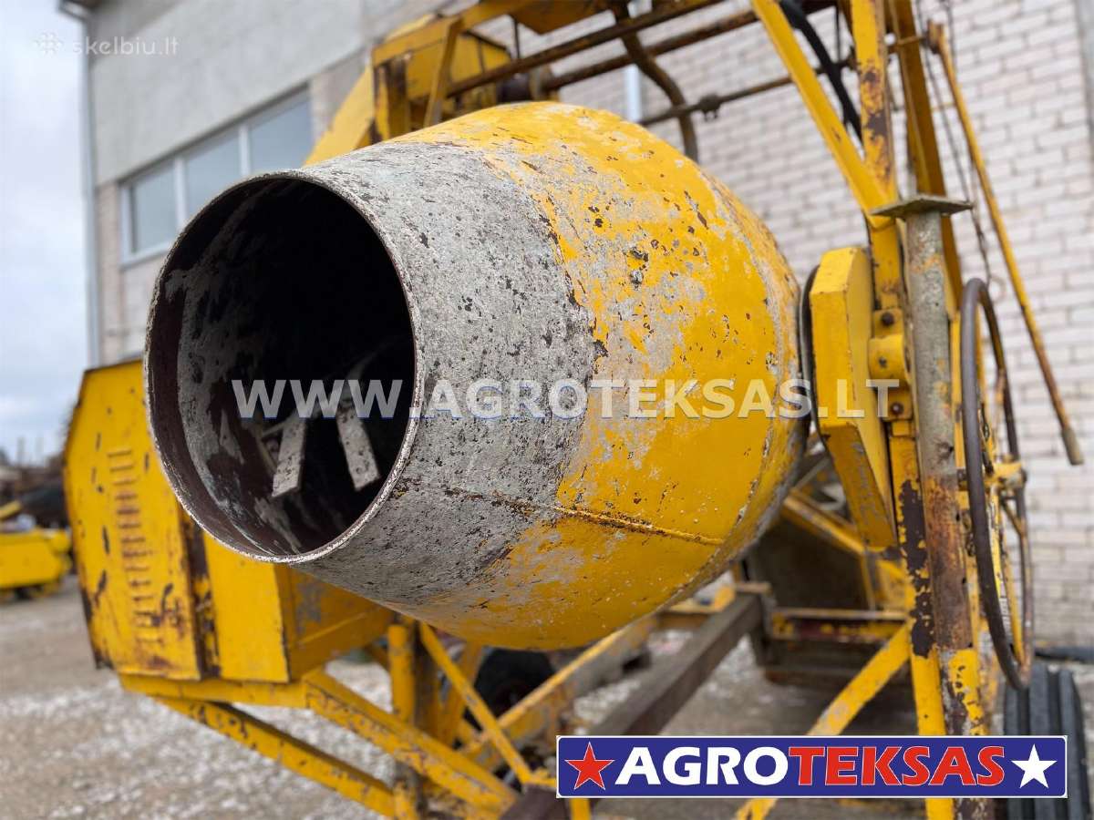 Betono maišyklė Atlas 441 su Lombardini varikliu - nuotraukos Nr. 2