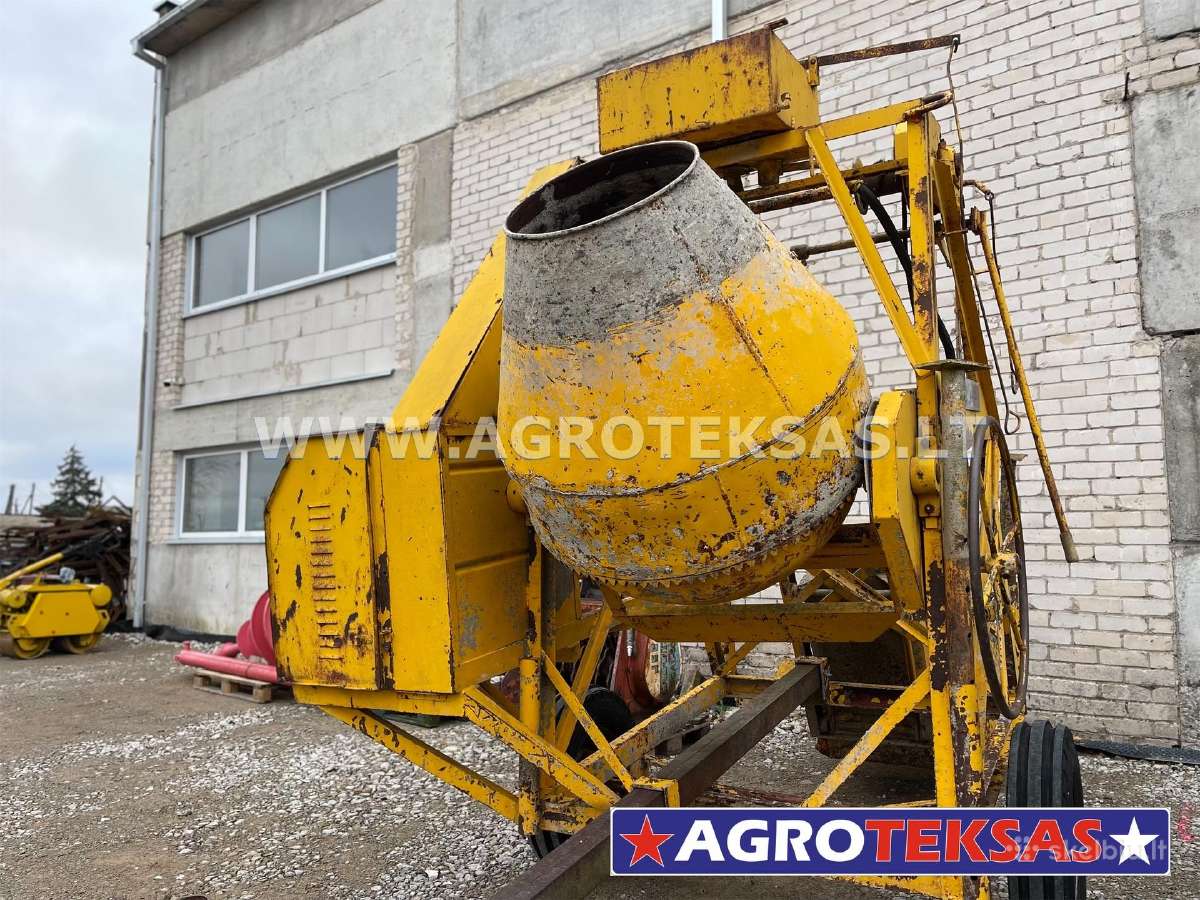 Betono maišyklė Atlas 441 su Lombardini varikliu - nuotraukos Nr. 12