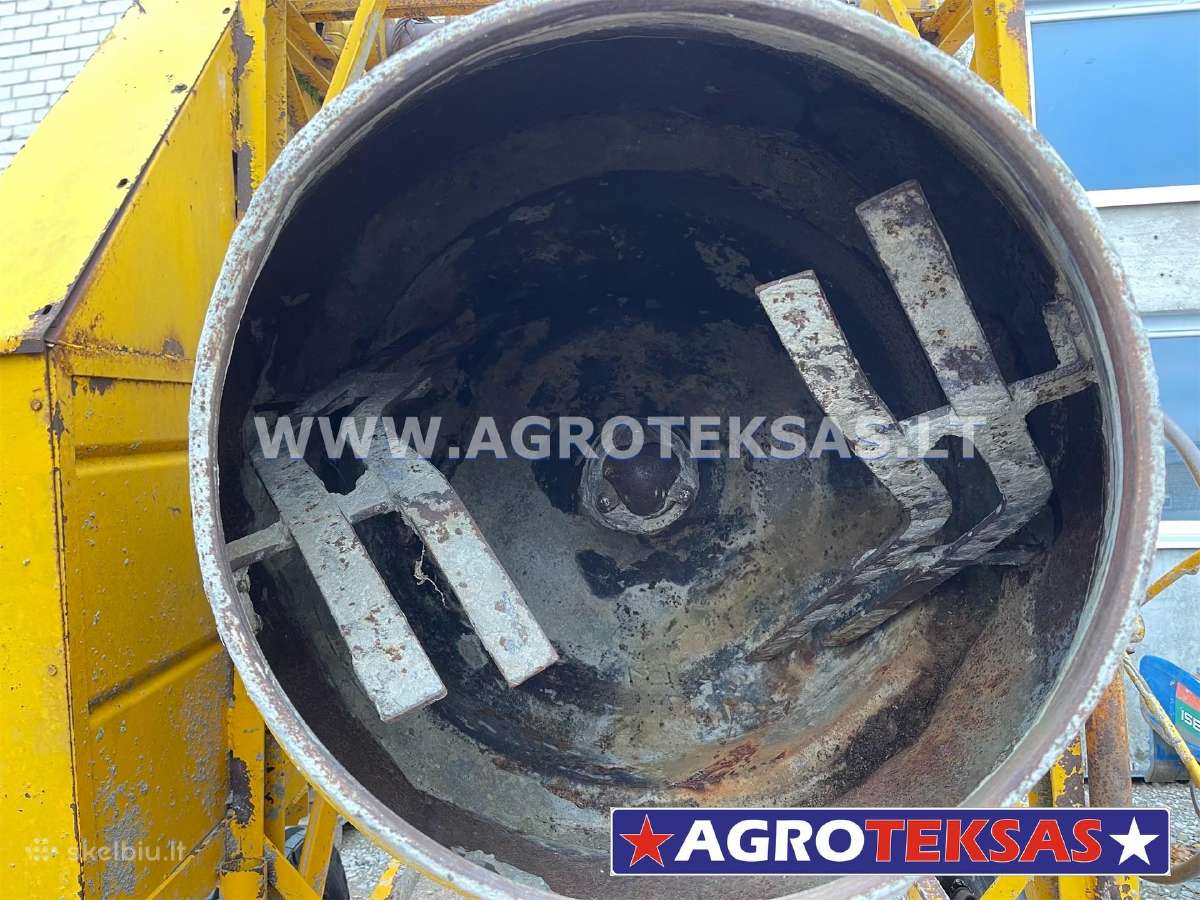 Betono maišyklė Atlas 441 su Lombardini varikliu - nuotraukos Nr. 13
