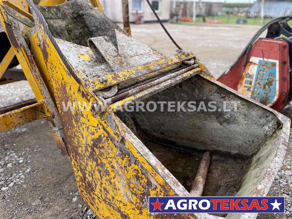 Betono maišyklė Atlas 441 su Lombardini varikliu - nuotraukos Nr. 15