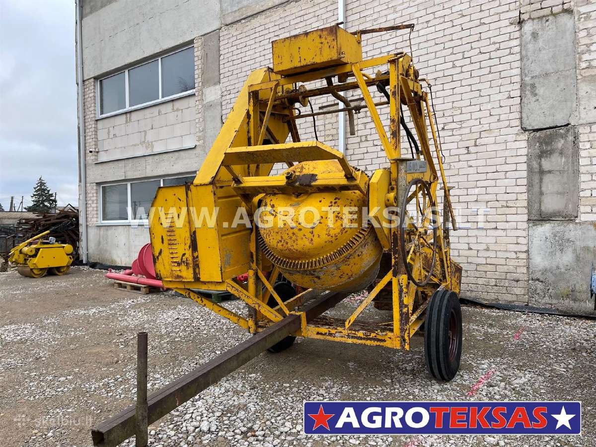Betono maišyklė Atlas 441 su Lombardini varikliu - nuotraukos Nr. 18