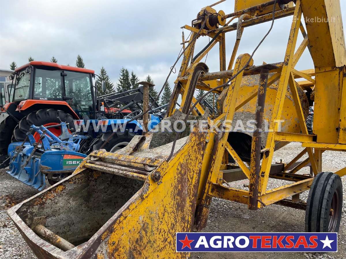 Betono maišyklė Atlas 441 su Lombardini varikliu - nuotraukos Nr. 19
