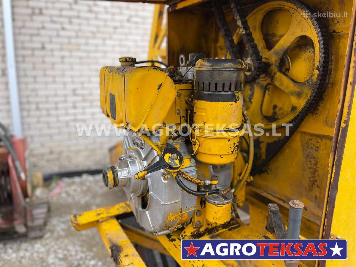 Betono maišyklė Atlas 441 su Lombardini varikliu - nuotraukos Nr. 22